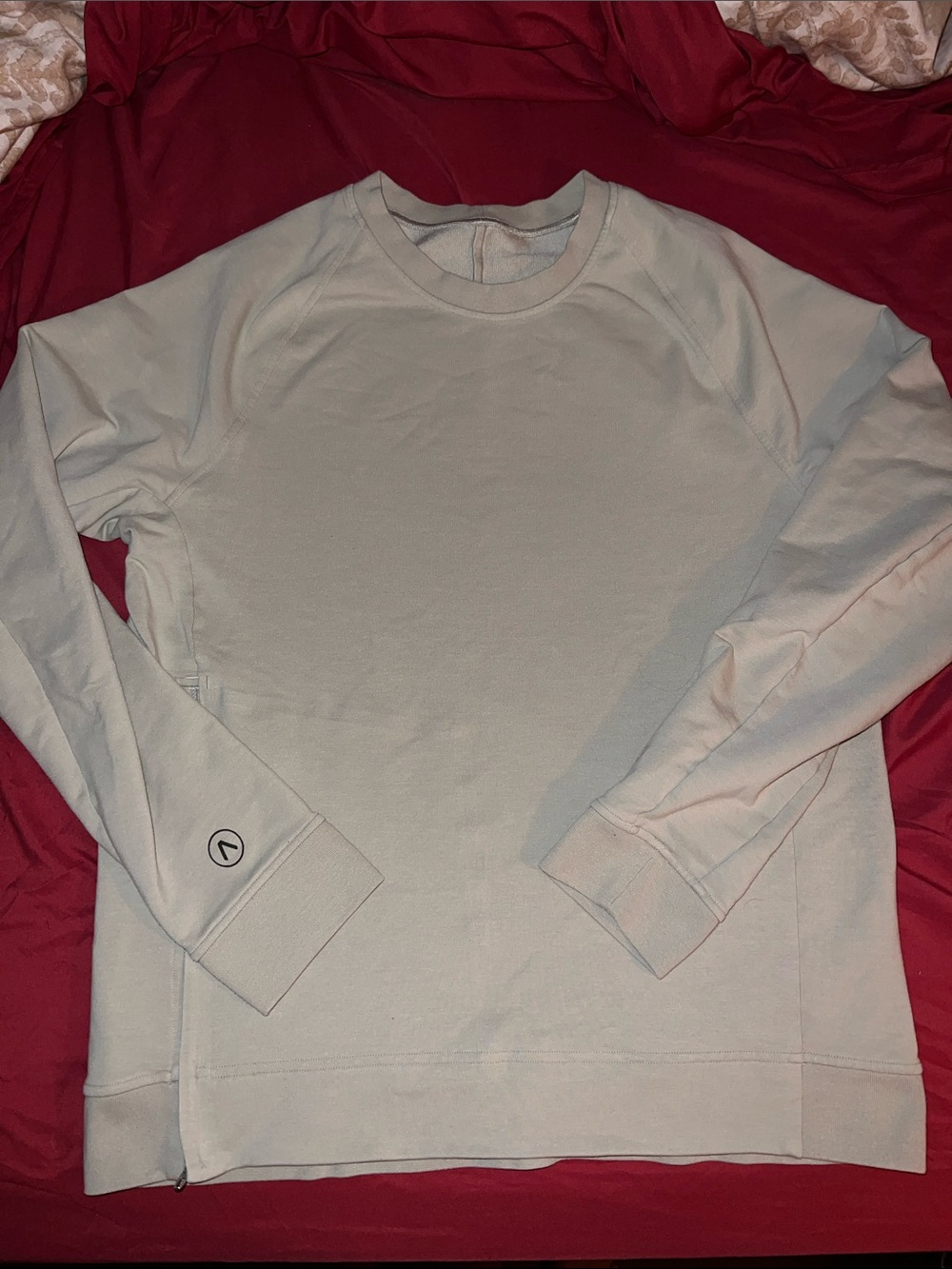 lululemon athletica Men's Crewneck Sweater in Beige